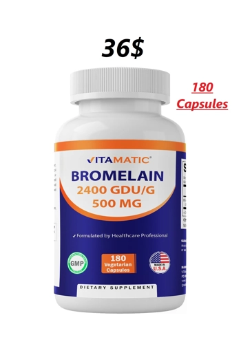 Bromelain 500mg 180' - ..