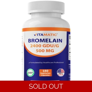 Bromelain 500mg 180' - Vitamatic