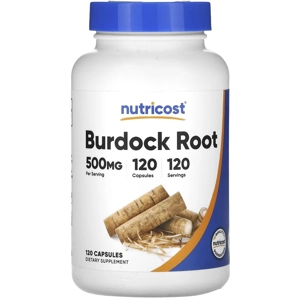 Burdock 500mg 120' - Nutricost