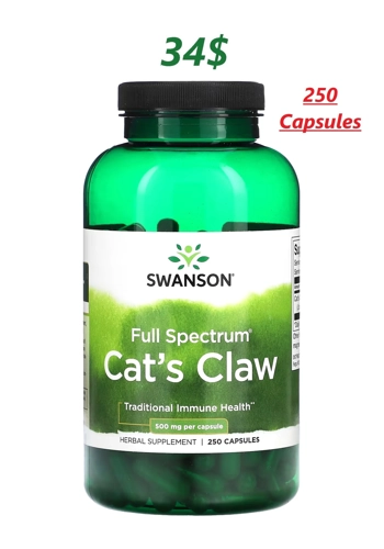 Cat's Claw 500mg 250' -..