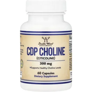 CDP Choline 300mg 60' - Double Wood (Citicoline)