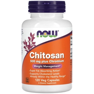 Chitosan 500mg 120' - NOW (+Chromium)