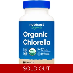 Chlorella 500mg 240' - Nutricost