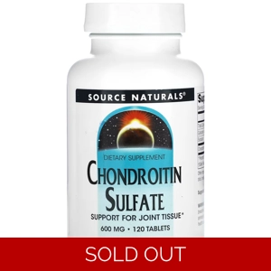 Chondroitin 600mg 120' - Source Naturals