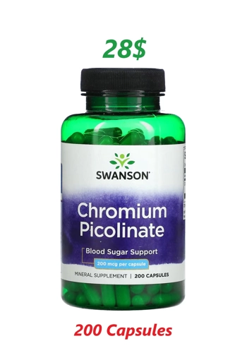 Chromium Picolinate 200mcg 200' - Swanson