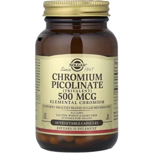 Chromium Picolinate 500mcg 60' - Solgar