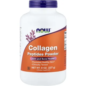 Collagen Peptides Powder 10,000mg 21 Servings - NOW Bottle - Lebanon Supplements