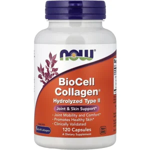 Collagen Type 2 120 Pills - NOW Bottle - Lebanon Supplements