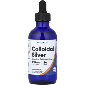 Colloidal Silver 150mcg 24' - Nutricost