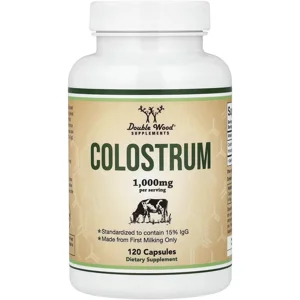 Colostrum 1000mg 120 pills - Double Wood (1000mg Per 2 Capsules) Bottle - Lebanon Supplements