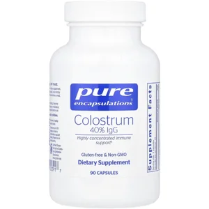Colostrum 90 pills - Pure Encapsulations (900mg Per 2 Capsules) (40% IgG) Bottle - Lebanon Supplements