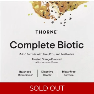 Complete Biotic 30' - Thorne (Probiotic + Prebiotic + Postbiotic)
