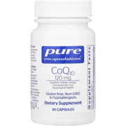 CoQ10 120mg 30' - Pure Encapsulations (Kaneka Q10)