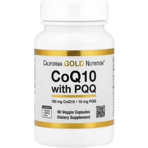 CoQ10 with PQQ 60' - California Gold Nutrition