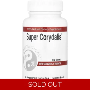 Corydalis 500mg 60 Pills - Balanceuticals Bottle - Lebanon Supplements