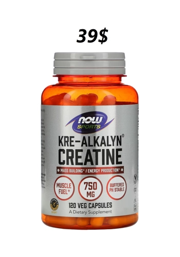 Creatine 750mg 120' - NOW