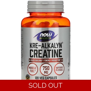 Creatine 750mg 120' - NOW
