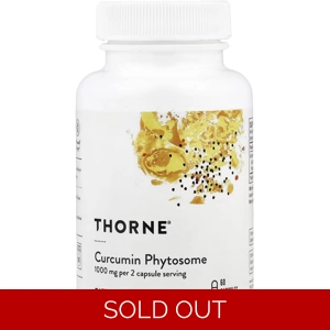 Curcumin Phytosome 1000mg 60' - Thorne (1000mg Per 2 Capsules)