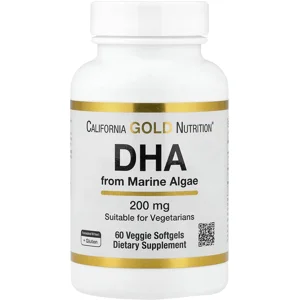 DHA 200mg 60' - California Gold Nutrition
