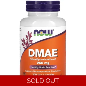 DMAE 250mg 100 pills - NOW Bottle - Lebanon Supplements