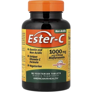 Ester C 1000mg 90 Pills - American Health (Vitamin C) Bottle - Lebanon Supplements