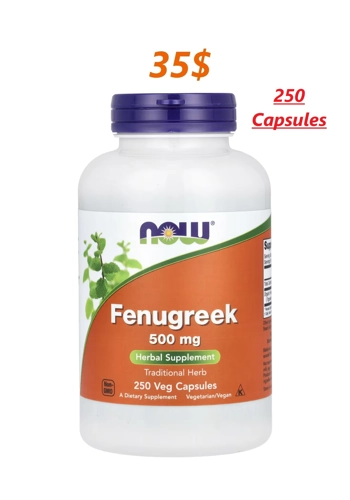 Fenugreek 500mg 250' - NOW