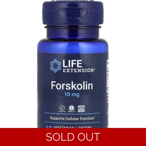 Forskolin 10mg 60 Pills - Life Extension Bottle - Lebanon Supplements
