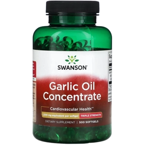 Garlic Oil 1500mg 500' - Swanson