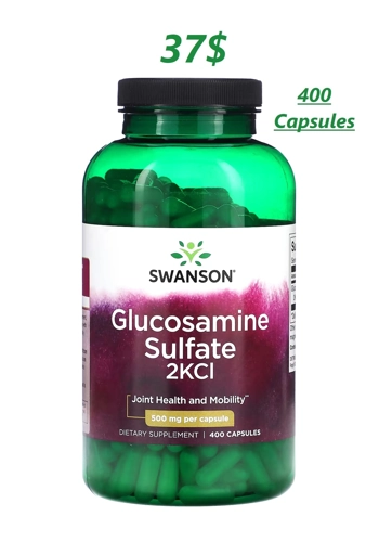 Glucosamine 500mg 400' - Swanson