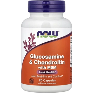 Glucosamine & Chondroitin 90' - NOW (+MSM)