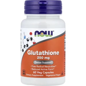 Glutathione 250mg 60 Pills - NOW Bottle - Lebanon Supplements