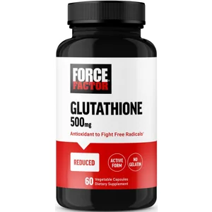 Glutathione 500mg 60 pills - Force Factor Bottle - Lebanon Supplements
