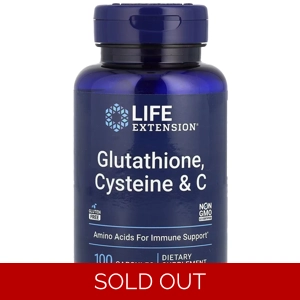 Glutathione, Cysteine & C 100' - Life Extension