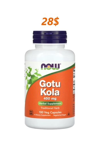 Gotu Kola 450mg 100' - NOW