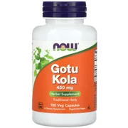 Gotu Kola 450mg 100 Pills - NOW Bottle - Lebanon Supplements
