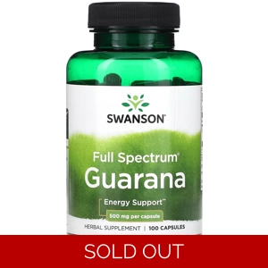 Guarana 500mg 100' - Swanson