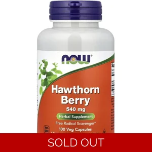 Hawthorn 540mg 100 pills - NOW Bottle - Lebanon Supplements