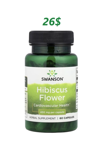Hibiscus 400mg 60' - Swanson