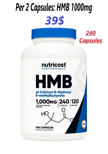 HMB 1000mg 240' - Nutri..