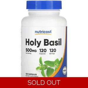 Holy Basil 500mg 120' - Nutricost