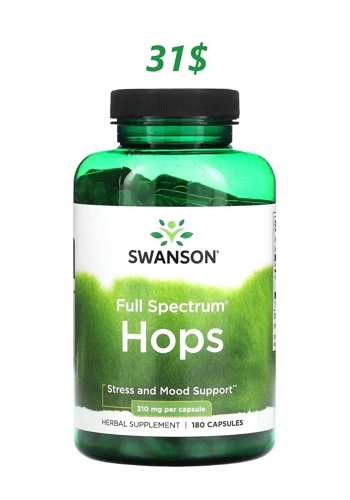 Hops 310mg 180' - Swanson