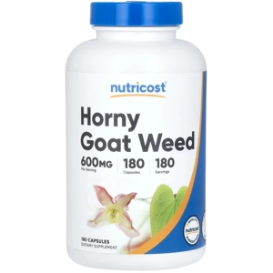 Horny Goat Weed 600mg 180' - Nutricost