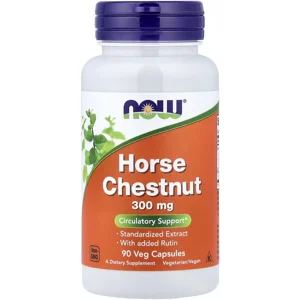 Horse Chestnut 300mg 90 Pills - NOW Bottle - Lebanon Supplements