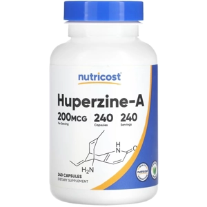 Huperzine-A 200mcg 240' - Nutricost