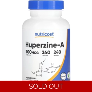 Huperzine-A 200mcg 240' - Nutricost