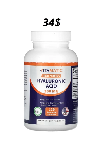 Hyaluronic Acid 200mg 120' - Vitamatic