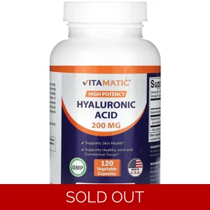 Hyaluronic Acid 200mg 120' - Vitamatic
