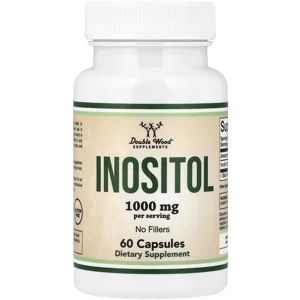 Inositol 1000mg 60' - Double Wood (1000mg Per 2 Capsules)