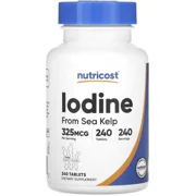 Iodine 325mcg 240' - Nutricost