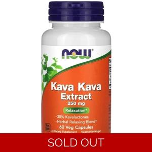 Kava Kava 250mg 60' - NOW